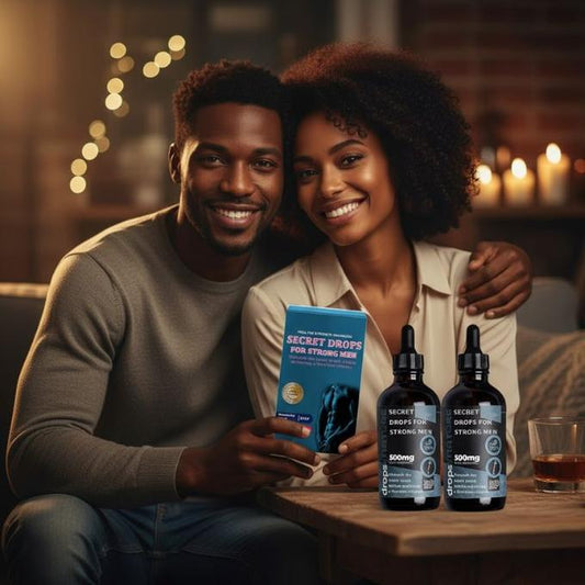 Gouttes secrètes pour hommes forts