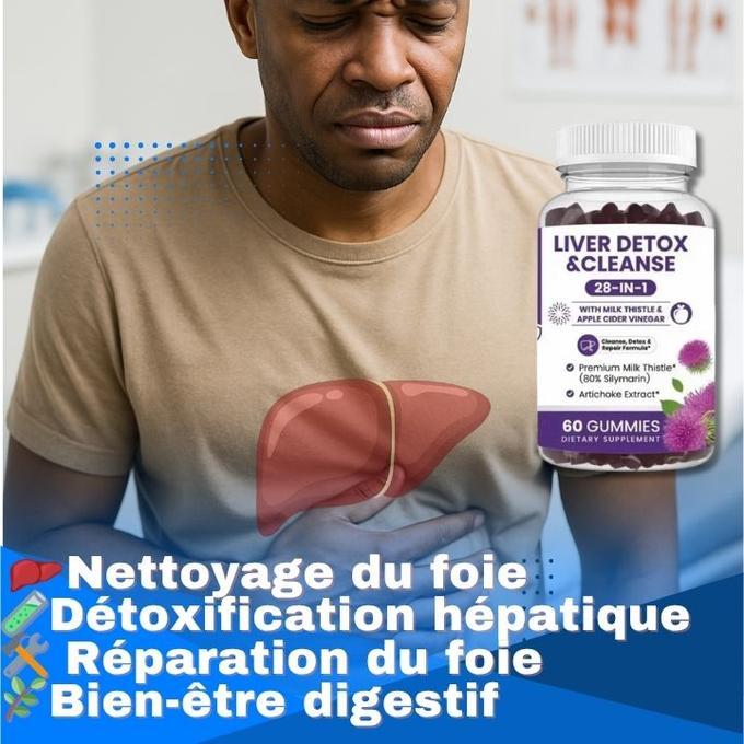28 en 1 pour le nettoyage et la détoxification du foie