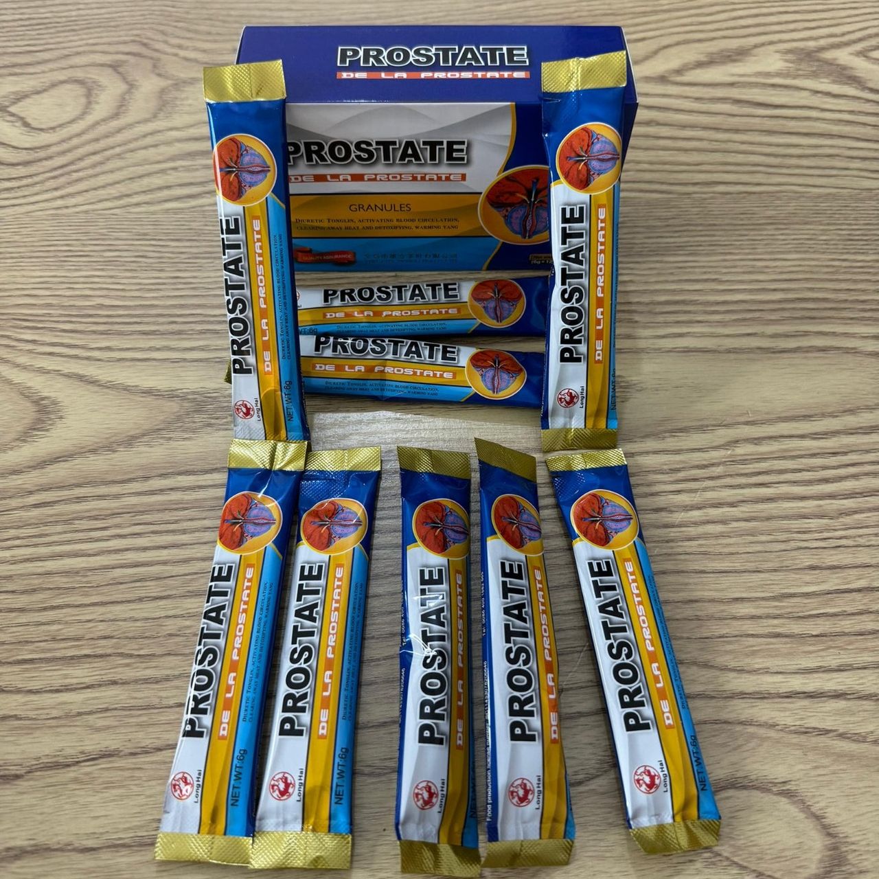 Deux (2 packets) pour le traitement complets :Thé contre la prostate et la Faiblesse Sexuelle.